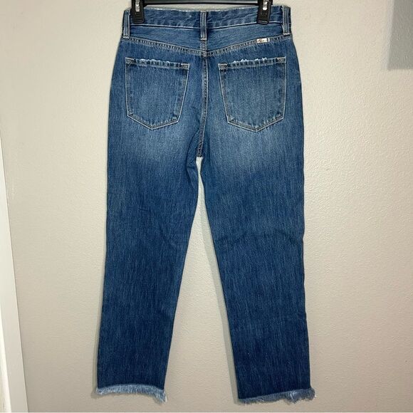 Kancan Taurus high rise straight leg medium wash jeans size 3 / 25 - Picture 6 of 10